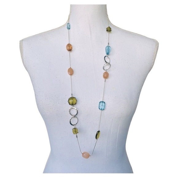 Multicolor Beaded Necklace - Picture 1 of 4